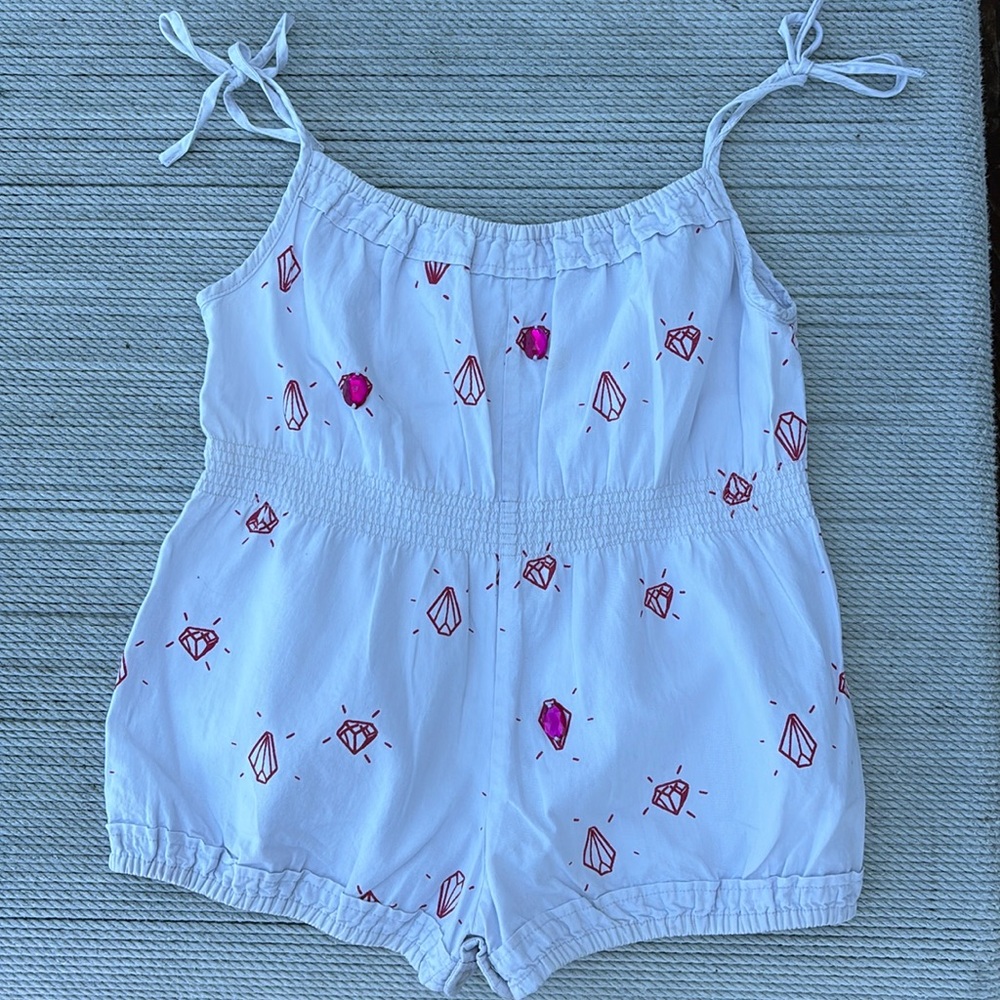 Wovenplay sweetest Jewel 💎 Print Playsuit Sun Suit Romper 3
